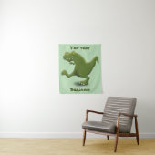 Funny T rex dinosaurier Cartoon Spaß Wandteppich (Beispiel)