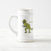 Funny T rex dinosaurier Illustration
