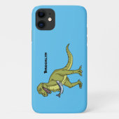 Funny T rex dinosaurier Illustration Case-Mate iPhone Hülle (Rückseite)