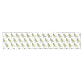 Funny T rex dinosaurier Illustration Kurzer Tischläufer (Horizontal)