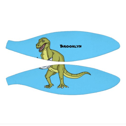 Funny T rex dinosaurier Illustration Mini Basketball (Panele)