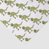 Funny T rex dinosaurier Illustration Seidenpapier (Ausschnitt)