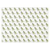 Funny T rex dinosaurier Illustration Tischdecke (Vorderseite (Horizontal))