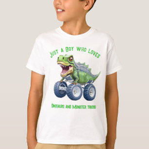 Funny T rex dinosaurier Monster LKW T-Shirt