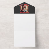 Funny T-Rex Gamer Quote Design All In One Einladung (Innen)