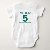 Funny t-Rex-Pickleball-T - Shirt (Rückseite)