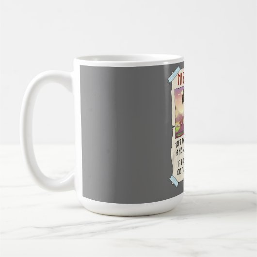 Funny T Rex Tshirt, Funny Missing Pet Tee, Dinosau Kaffeetasse (Links)