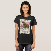 Funny T Rex Tshirt, Funny Missing Pet Tee, Dinosau T-Shirt (Vorne ganz)