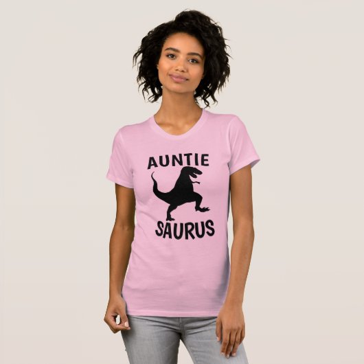 Funny T - Shirt for AUNT, AUNTIE-SAURUS (Vorne ganz)