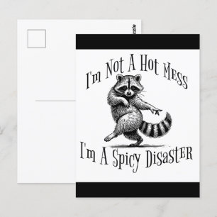 Funny T - Shirt for Men Cool, Graphic und Humoro Postkarte