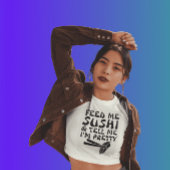 Funny T - Shirt für Damen, FÜTTRE ME SUSHI