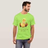 Funny T - Shirt Gelbe Ente - Eigener Text (Vorne ganz)