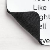 Funny T - Shirt gemein nichts Mousepad (Ecke)
