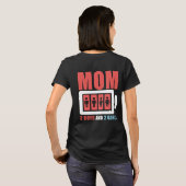 Funny T - Shirt Mama zwei Jungs und zwei Mädchen k (Schwarz voll)