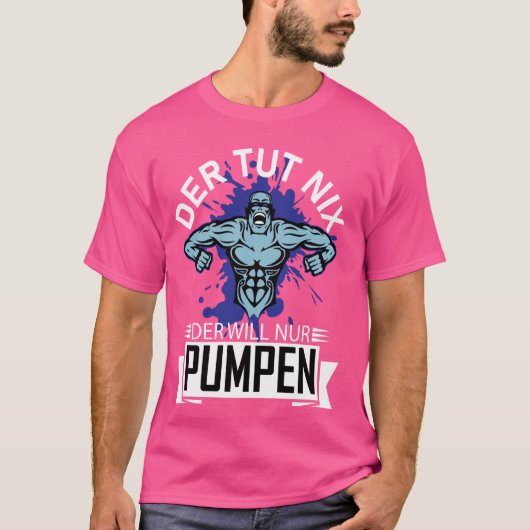 Funny T - Shirt mit deutschem Text Der Tut Nix Der (Vorderseite)