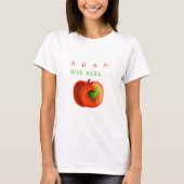 Funny T - Shirt mit Paradise Apple - Anpassbar (Vorderseite)