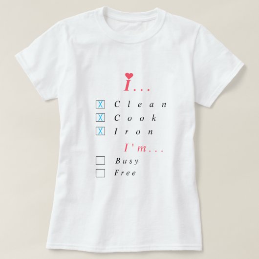 Funny T - Shirt mit Text oder Hinzufügen von Statu (Design vorne)