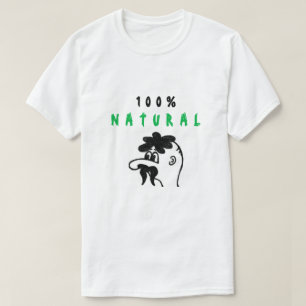 Funny T - Shirt Natural 100% - Benutzerdefinierter