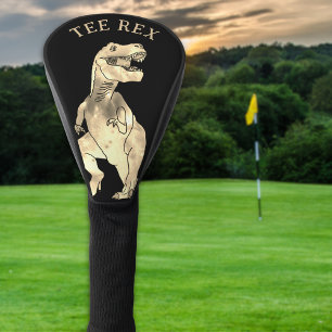 Funny T-Shirt Rex Dinosaur Joke Golf Headcover