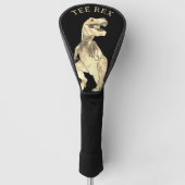 Funny T-Shirt Rex Dinosaur Joke Golf Headcover (Vorderseite)