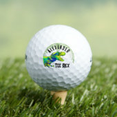 Funny T-Shirt Rex Dinosaur Vater Joke Golfball (Insitu T-Shirt)