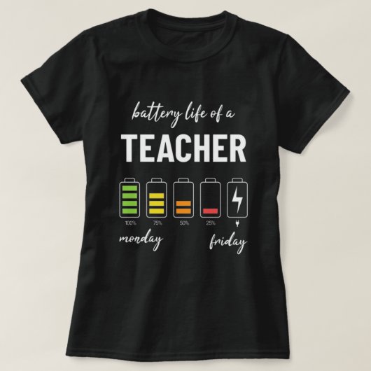 Funny t-shirt to give to your teachers (Design vorne)