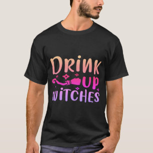 FUNNY T - SHIRT trinken Hexen-01
