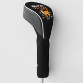 Funny Tabby Cat Eigentümer Anatomie einer Katze Golf Headcover (angewinkelt)