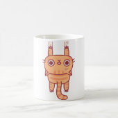 Funny Tabby Chat mit Claws zu halten Kaffeetasse (Mittel)