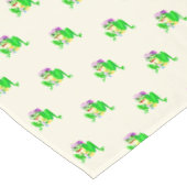 Funny Tableclout with Happy Frogs - Wählen Sie Far Tischdecke (Schrägansicht)