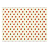 Funny Tableclover mit Happy Worm in Red Apple Tischdecke (Vorderseite (Horizontal))