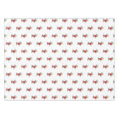 Funny Tableclover mit moderner Kuh Tischdecke (Vorderseite (Horizontal))