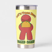 Funny Taco Bout Brettspiele Thermobecher (Links)