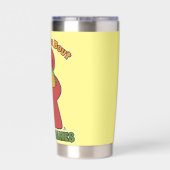 Funny Taco Bout Brettspiele Thermobecher (Rückseite)