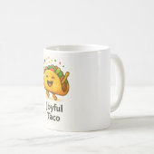Funny Taco Coffee Mug | Cute Foodie Fiesta Gift Kaffeetasse (VorderseiteRechts)