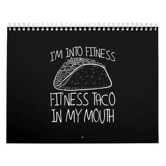 Funny Taco - Dieses Ness Taco Funny Gym Kalender (Titelbild)