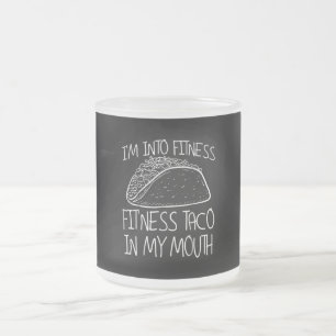 Funny Taco - Dieses Ness Taco Funny Gym Mattglastasse