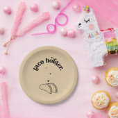 Funny ' Taco Holder ' Plate Pappteller (Party)