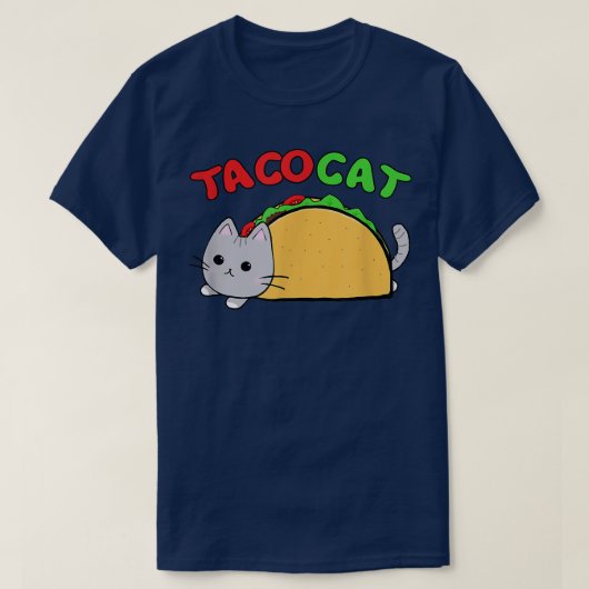 Funny Taco Katze Liebhaber Männer Mädchen Geschenk T-Shirt (Design vorne)