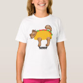 Funny Taco Liebhaber Spaß T-Shirt, Palindrome Taco T-Shirt (Vorderseite)