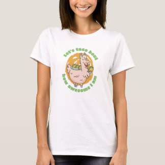 Funny Taco Llama T-Shirt