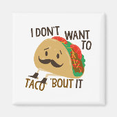 Funny Taco Magnet (Vorne)