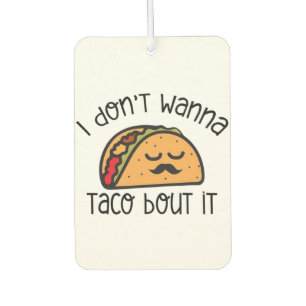 Funny Taco Shirt, Taco Shirt, Taco Lover Gift Autolufterfrischer