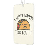 Funny Taco Shirt, Taco Shirt, Taco Lover Gift Autolufterfrischer (Links)