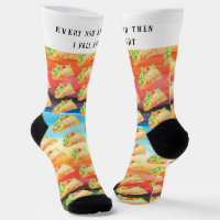 Funny Taco Socks | Ab und zu fällt ich weg