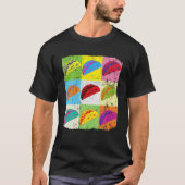 Funny Taco T, Pop Art Taco, Taco Lover T-Shirt (Vorderseite)