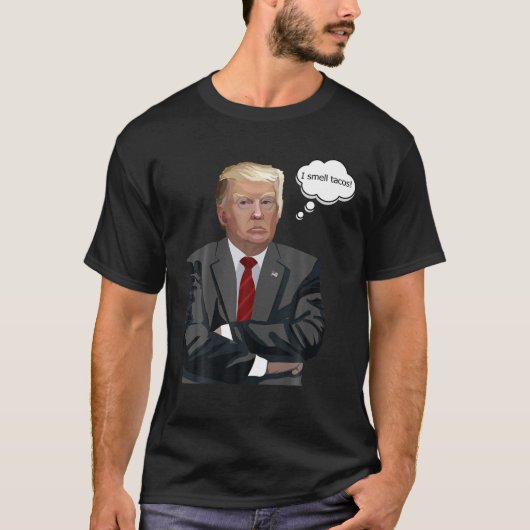 Funny Taco Trump T Shirt (Vorderseite)