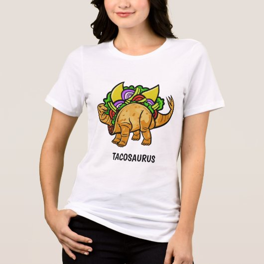 Funny TACOSAURUS Custom Shirts & Jacken (Vorderseite)