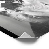 Funny Tail Dog Golden Retriever With Sungles Marti Poster (Ecke)