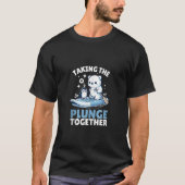 Funny take plunge Together Polar Bear Plunge T-Shirt (Vorderseite)